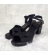 SH423 - Elegant Black High Heel Shoes